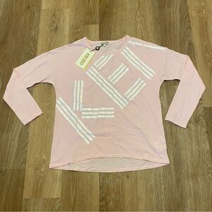 NWT Kenzie Paris Kids Pink Long Sleeve Girls Size 16A Luxury Logo Delai 2